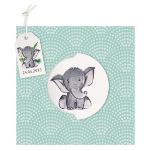 Geboortekaartje - Olifant