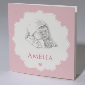 Geboortekaartje Amelia