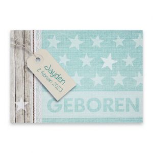 Geboortekaartje